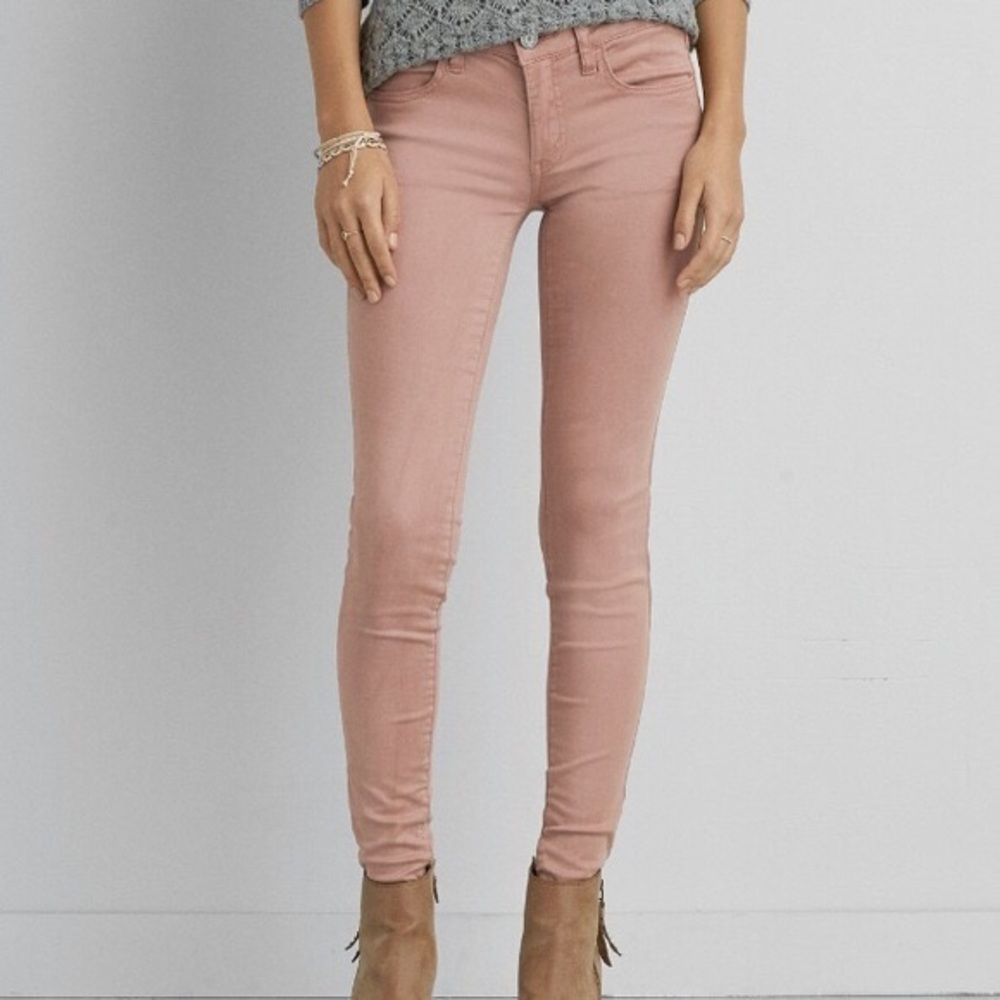 AE Dusty Rose size 8 jegging